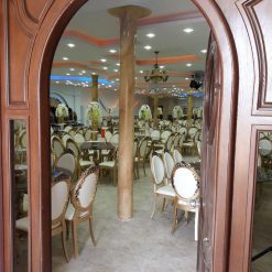 درب لابی تمام چوب سفارشی MA260