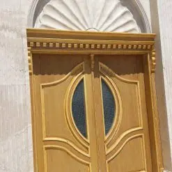 درب لابی تمام چوب سفارشی MA268