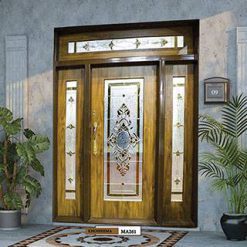 درب لابی چوبی لوکس کد MA261