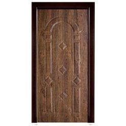 درب اتاق خواب پی وی سی با طرح چوب مدل MA369 