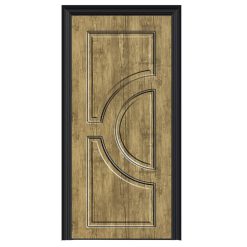 درب HPL مدل خورشیدی ساده