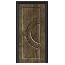 درب HPL مدل خورشیدی ساده