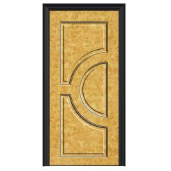 درب HPL مدل خورشیدی ساده