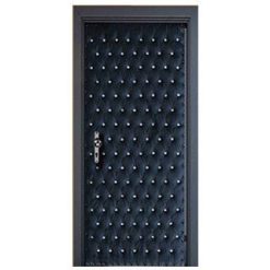 درب آکوستیک لمسه‌کوب با پوشش چرمی مشکی کد MA275