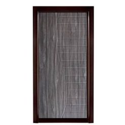 درب وکیوم با رنگ چوب سوخته مدل MA376 