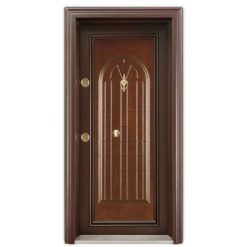 درب چوبی ضدسرقت برجسته کد 204