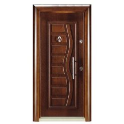 در ضدسرقت لوکس روکش چوب کد 209