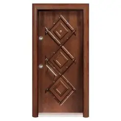 در ضد سرقت ایرانی روکش چوب کد 216