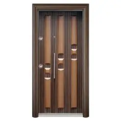 درب ضدسرقت ایرانی روکش چوب کد 218