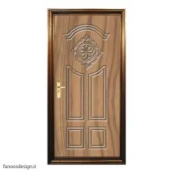 درب ام دی اف روکش pvc کد 004