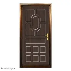 درب توالت MDF ضد آب کد 033