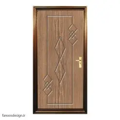 درب توالت چوبی ضد آب کد 046