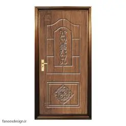 درب چوبی ضداب کد 056