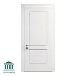 در چوبی اتاق خواب رنگ پوششی دو قاب کد 146