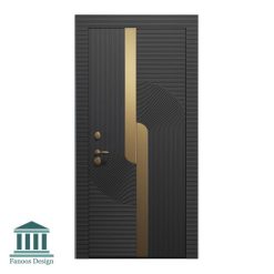 در چوبی اطاقی استیل خور کد 152