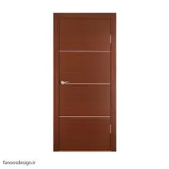 درب جدید اتاق خواب PVC با روکش برجسته ضد خش کد 409 5 درب هتلی پی وی سی کد 409