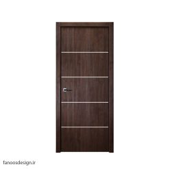 درب اتاقی چوبی، درب اتاقی لوکس، درب اتاقی جدید، درب اتاقی پی وی سی، درب هتل PVC کد 419