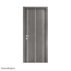 درب اتاقی چوبی، درب اتاقی لوکس، درب اتاقی جدید، درب اتاقی پی وی سی، در هتل MDF روکش PVC کد 423