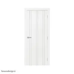 درب اتاقی چوبی، درب اتاقی لوکس، درب اتاقی جدید، درب اتاقی پی وی سی، در هتلی ام دی اف روکش PVC کد 425