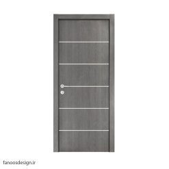 درب اتاقی چوبی، درب اتاقی لوکس، درب اتاقی جدید، درب اتاقی پی وی سی، در هتل mdf روکش PVC کد 428