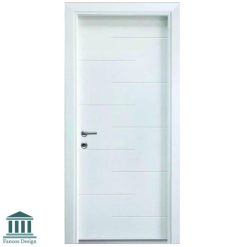 درب داخلی MDF لوکس اتاقی با رنگ پلی اورتان کد900