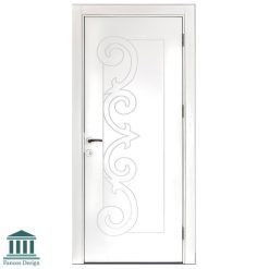 درب داخلی mdf اتاق لوکس با رنگ پلی اورتان کد 933