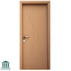 درب داخلی لوکس mdf اتاقی با رنگ پلی اورتان کد 922