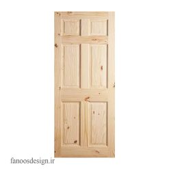 درب تمام چوب اتاقی کد 3056