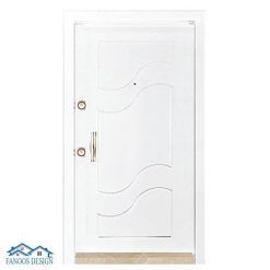 درب ضد سرقت سفید CNC رنگ پلی اورتان کد MT224