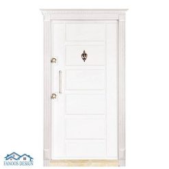درب ضد سرقت سفید CNC کدMT205