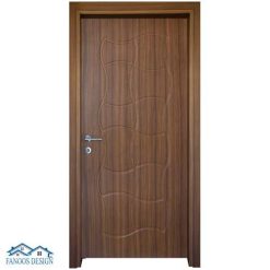 درب اتاقی MDF رویه PVC کد MT137