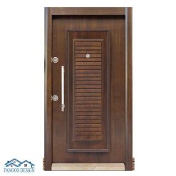 درب ضد سرقت روکش راش برجسته کد MT213