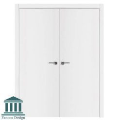 درب دولنگه ام دی اف با روکش پی وی سی کد 3010