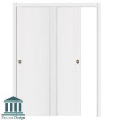 درب کمد دیواری ریلی MDF با رویه pvc کد 3020