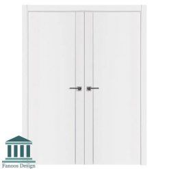 درب ام دی اف با روکش PVC دولنگه کد 3003