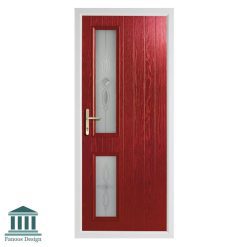 در وردی هال کلاسیک ورودی چوبی شیشه خور کد 4047 14 در کلاسیک ورودی چوبی شیشه خور کد 4047