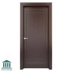 درب ورودی ساختمان روکش پی وی سی کد 4016