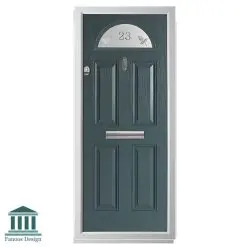 در کلاسیک شیشه خور طرح انگلیسی کد 4053