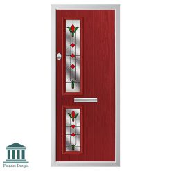 در وردی هال کلاسیک ورودی چوبی شیشه خور کد 4047 12 در کلاسیک ورودی چوبی شیشه خور کد 4047