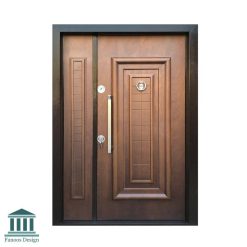 درب ضد سرقت 1.5 لنگه مدل ونوس روکش راش