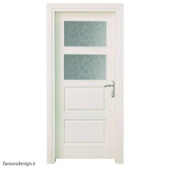 درب HDF ترک چهارقاب نیم ویترین کد 9027