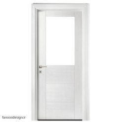 درب HDF ترک مادرید نیم ویترین کد 9014