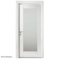 درب HDF ترک مادرید تمام شیشه کد 9013