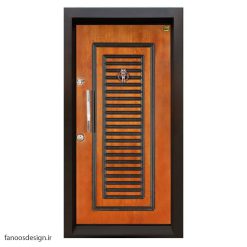 درب ضد سرقت روکش راش مدل آبشار