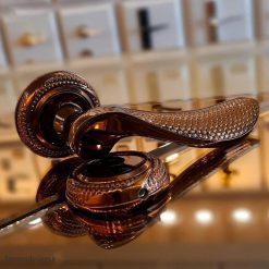 دستگیره درب رزت پوست ماری کد 0292