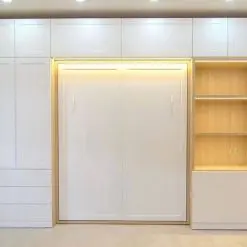 کمد دیواری بار نگ پوششی و تخت شو و کد 036