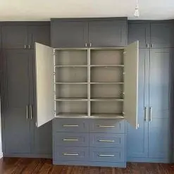 کمد دیواری MDF با رنگ پلی اورتان و کد 030