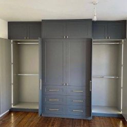 کمد دیواری MDF با رنگ پلی اورتان و کد 030