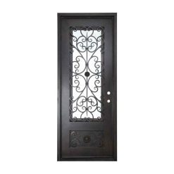 درب آهنی ورودی ساختمان کد 2075