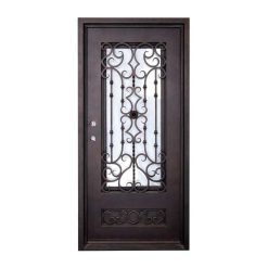 درب آهنی ورودی ساختمان کد 2074